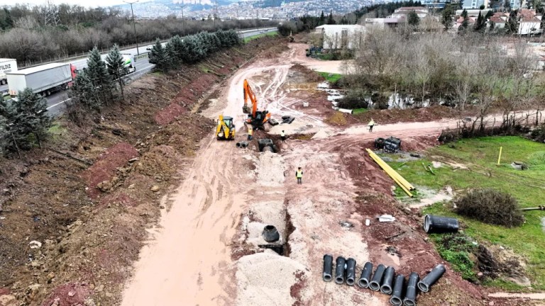 Alikahya TEM Bağlantı Yolu’nda Çalışmalar Tam Gaz!