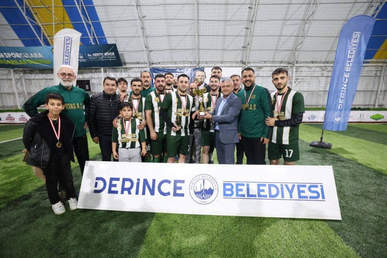 Derince’de Futbol Turnuvasında Kazanan Dostluk Oldu!