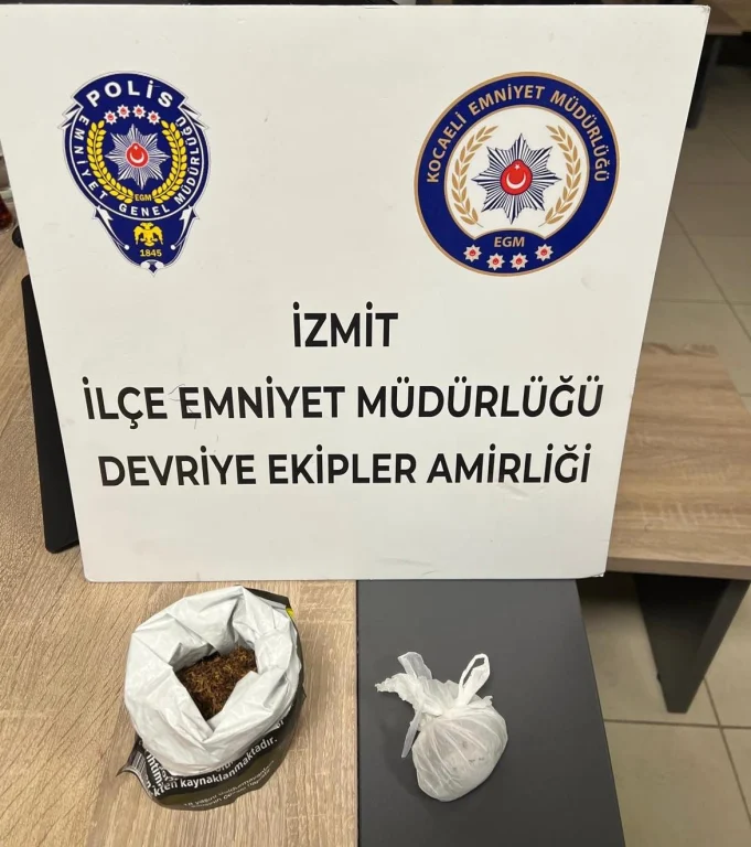 İzmit’te Uyuşturucu Operasyonu: 56 Gram Madde Ele Geçirildi!