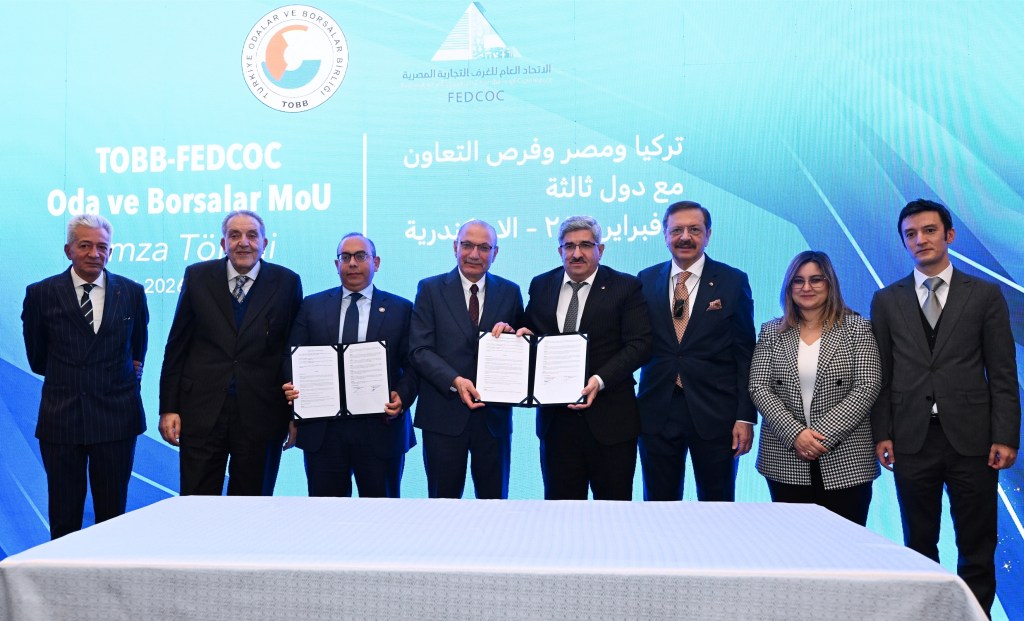 Kocaeli Ticaret Odası Başkanı Bulut, Mısır’da protokole imza attı!