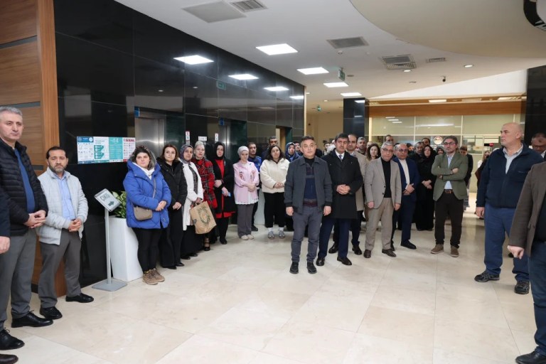 Körfez Belediyesi’nde bayramlaşma coşkusu