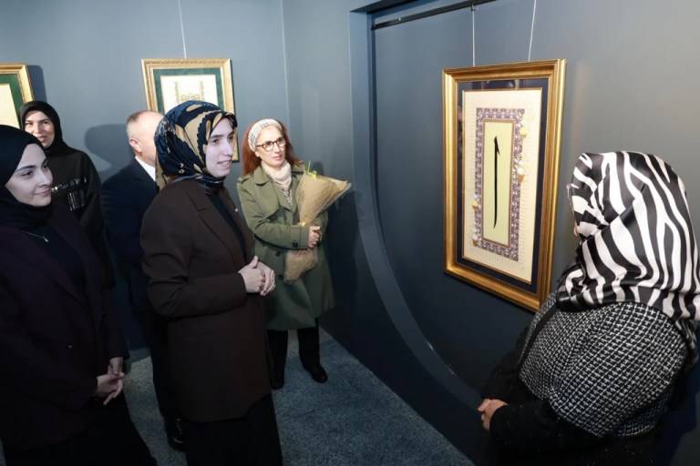 GESMEK kursiyerlerinin ‘Türk-İslam Sanatları’ sergisi