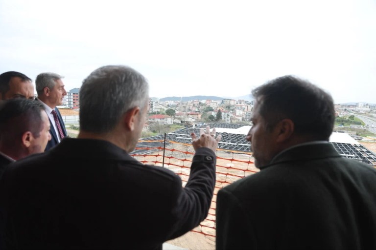 Çayırova Spor Lisesi inşaatında inceleme