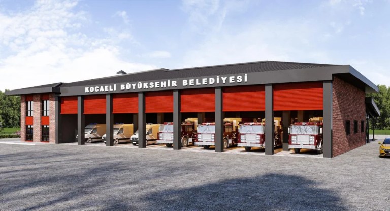 Gebze'ye modern itfaiye binası! - 2. görsel