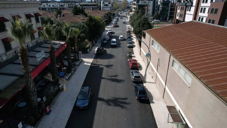 Şehit Ergün Köncü Caddesi yenilendi