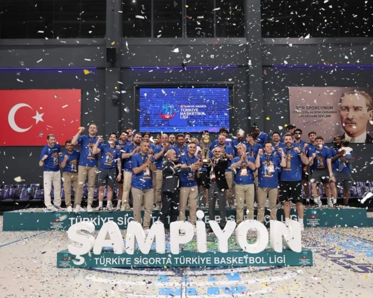 Çayırova Basketbol Şampiyon Oldu, Süper Lig’e Yükseldi