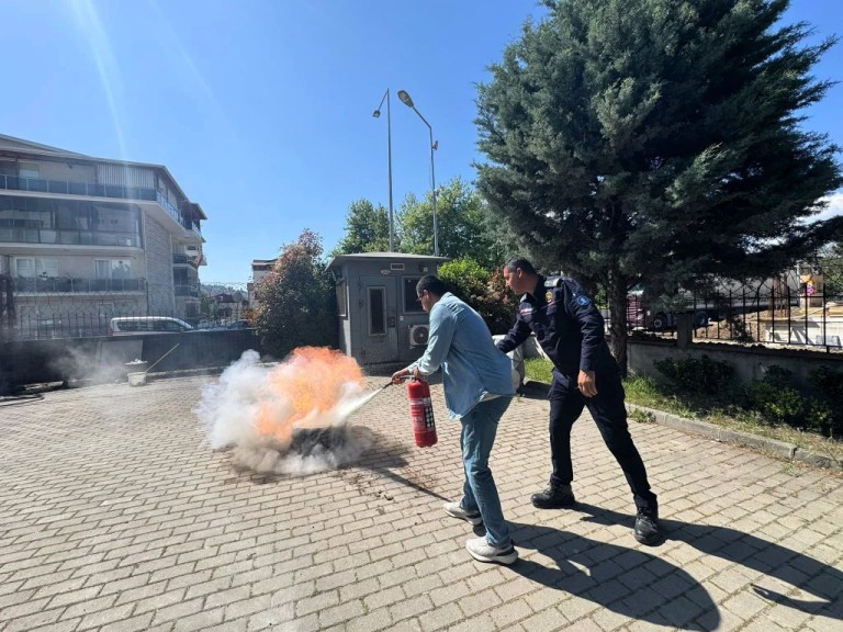 Emniyet güçleri afetlere karşı hazır kıta!