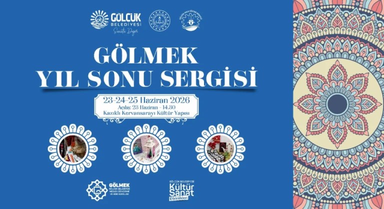 GÖLMEK Yılsonu Sergisi Kervansaray’da Açılıyor
