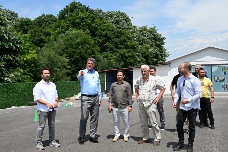 Kartepe’de modern trafik eğitim parkuru açıldı