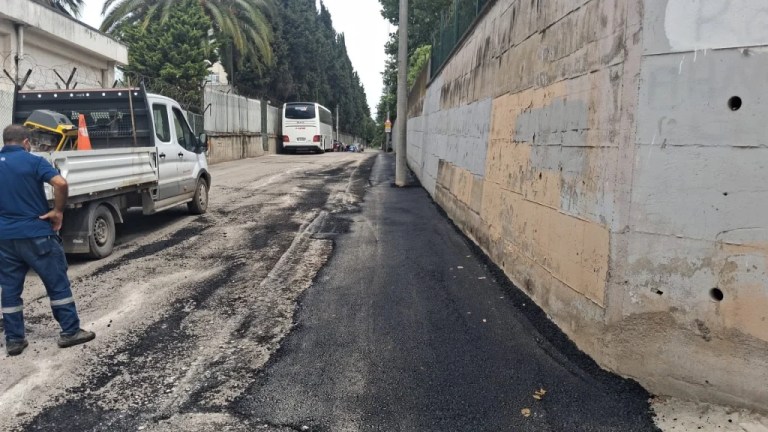 Körfez’de eş zamanlı yol bakımı