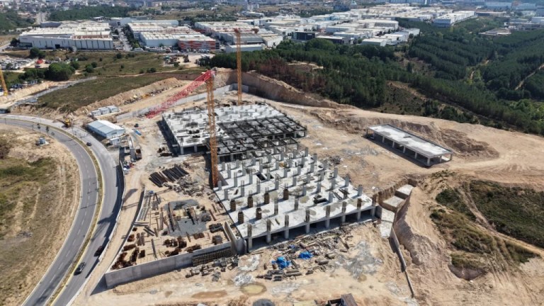Çayırova Devlet Hastanesi'nin inşaatı hızla ilerliyor