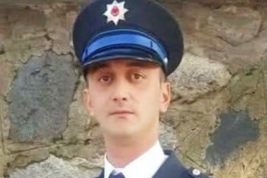 Genç polis memuru memleketinde toprağa verildi
