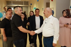 Başkan Büyükgöz’den sünnet çocuklarına moral ziyareti