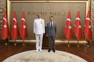Tuğamiral Darcan’dan Vali Aktaş’a ziyaret