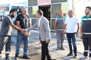 Başkan Gökçe, emekçilerle buluştu