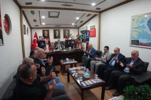 Enes Emengen Dilovası teşkilatını ziyaret etti