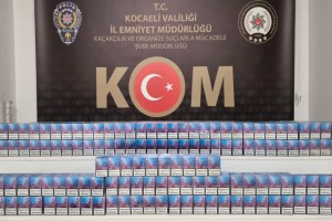 Kartepe’de kaçak sigara operasyonu!