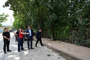 Kartepe’de üstyapı çalışmaları incelendi
