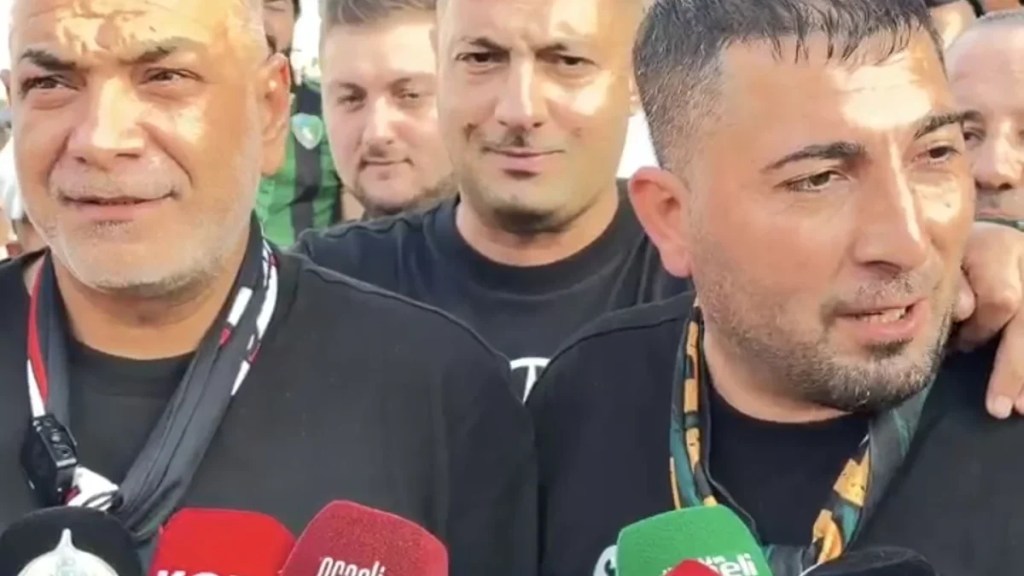 Kocaelispor ve Samsunspor taraftarları buluştu