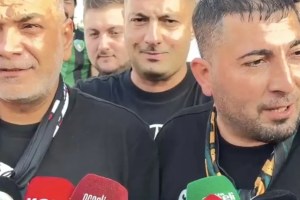 Kocaelispor ve Samsunspor taraftarları buluştu