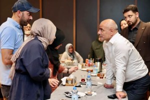 Körfez’de şehit aileleriyle buluşma