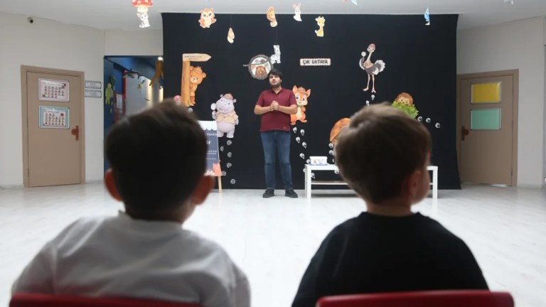 Minikler veterinerlik mesleğini yakından tanıdı