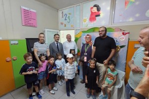 Vali Aktaş’tan minik öğrencilere okul ziyareti