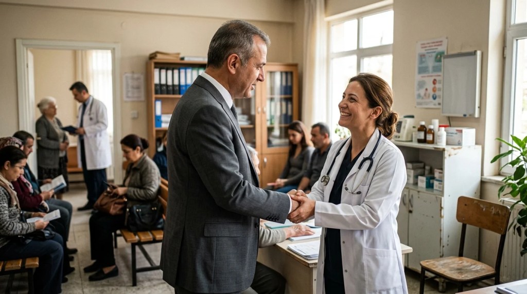 Memişoğlu aile hekimlerine teşekkür etti