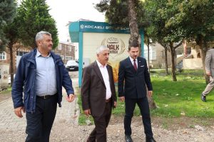 Ömeroğlu Diliskelesi’ndeki çalışmaları inceledi