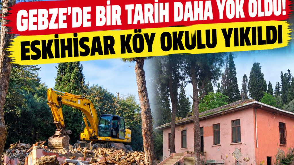 Eskihisar Köy Okulu Yıkıldı