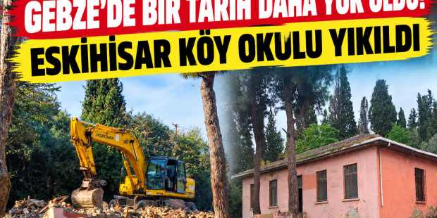 Eskihisar Köy Okulu Yıkıldı