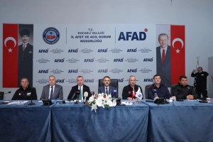 Büyükakın AFAD zirvesinde tedbirleri görüştü