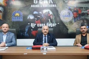 Gebze’de afet gönüllüleri göreve hazırlanıyor