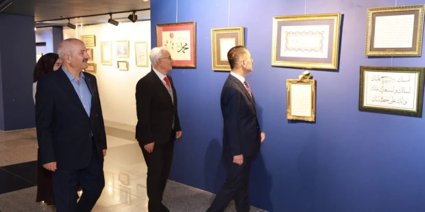 GESMEK sergisi protokolü ağırladı
