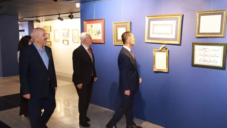 GESMEK sergisi protokolü ağırladı