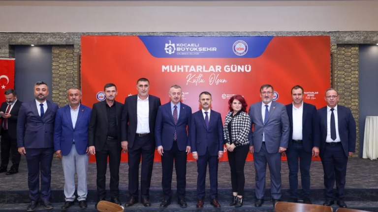 Kocaeli’de muhtarlar bir araya geldi
