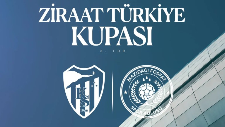 Kocaelispor Mazıdağı Fosfatspor ile eşleşti
