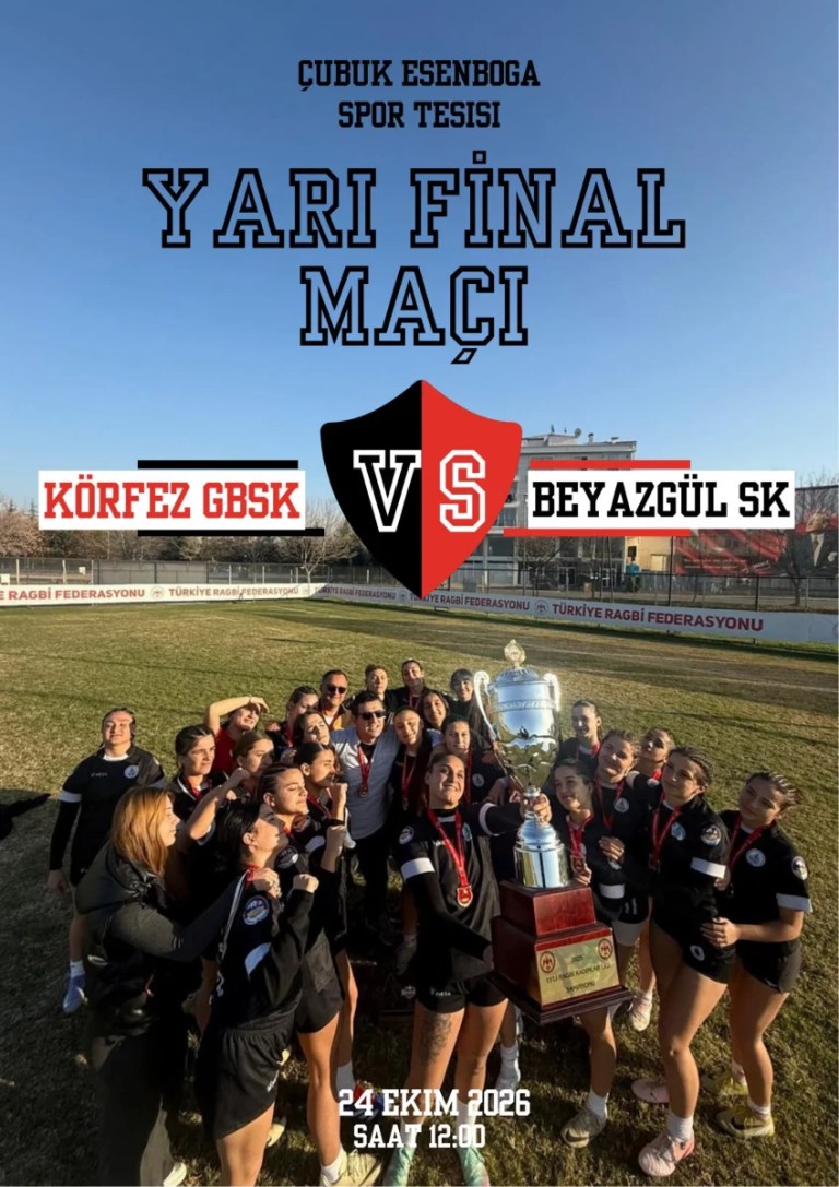 Körfez GB Kadın Ragbi Takımı yarı finalde