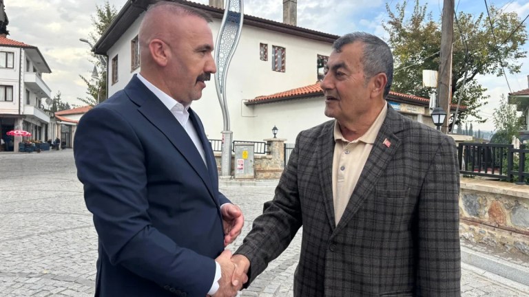 MHP heyetinden Tavşancıl esnafına ziyaret