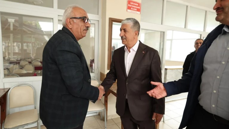 Ömeroğlu Diliskelesi sakinleriyle buluştu