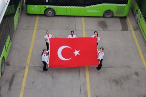 UlaşımPark otobüsleriyle 103 figürü