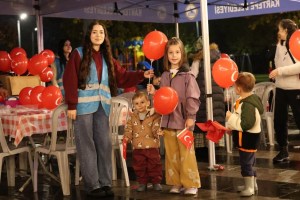 Yağmur Cumhuriyet coşkusunu durdurmadı