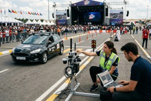 TEKNOFEST’te akıllı yol güvenliği yarıştı